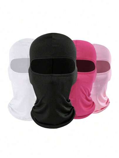 1pc Unisex Balaclava Face Mask, Suitable For Daily Use, Outdoor Travel, Hiking, Skiing, Motorcycle & Cycling