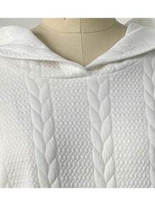 Customized Personalized Women's Sweatshirts - Add Your Own Text (Slogan/Logo/Statement/Life Motto/Attitude) To Design Your Unique Printed Sweatshirt - White - View 5