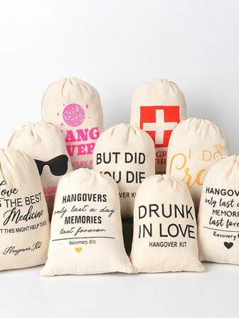 6/10/12/24 件圣诞天鹅绒束口袋、口袋、束口袋、珠宝袋、黑色储物袋、储物束口袋