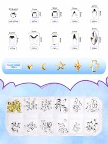 novani Kit de gemas dentales de moda, joyas para dientes con cristales brillantes para decoración DIY, kit de inicio de gemas dentales
