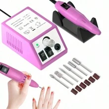 Elektrische Nagelfeile, professionelle Maniküre-Maschine, Nagelsand-Set, Nagelfeilen-Aufsätze, tragbares Nagelpolierer-Ausrüstung für den Nagelstudio-Einsatz