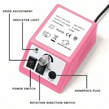 Elektrische Nagelfeile, professionelle Maniküre-Maschine, Nagelsand-Set, Nagelfeilen-Aufsätze, tragbares Nagelpolierer-Ausrüstung für den Nagelstudio-Einsatz