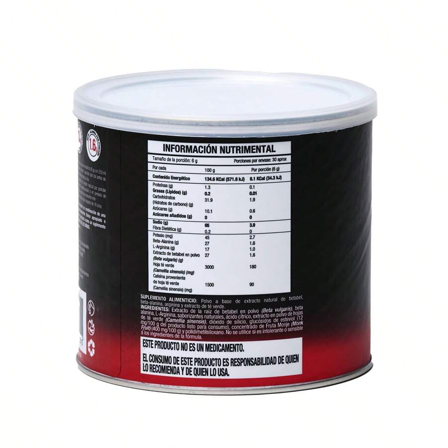 Firenox Natural Pre Workout Punch Flavor Valara Nutrition 180gr, Energy