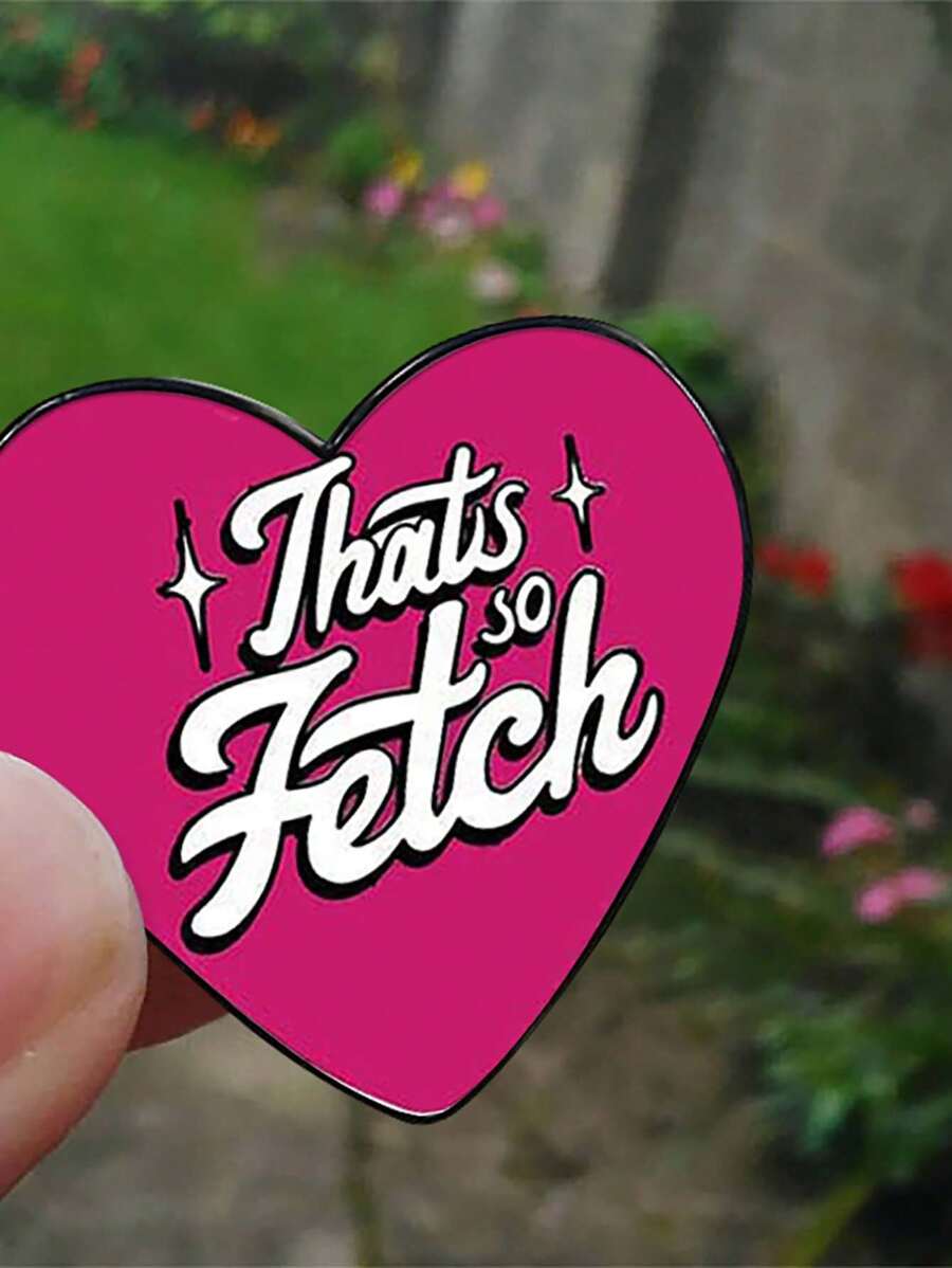 1PC SO FETCH Trâm cài áo hình trái tim tùy chỉnh Ghim kim loại sáng tạo ve áo sơ mi Trang trí thời trang cho nam và nữ Quà tặng Halloween - XA1188 - Xem 1