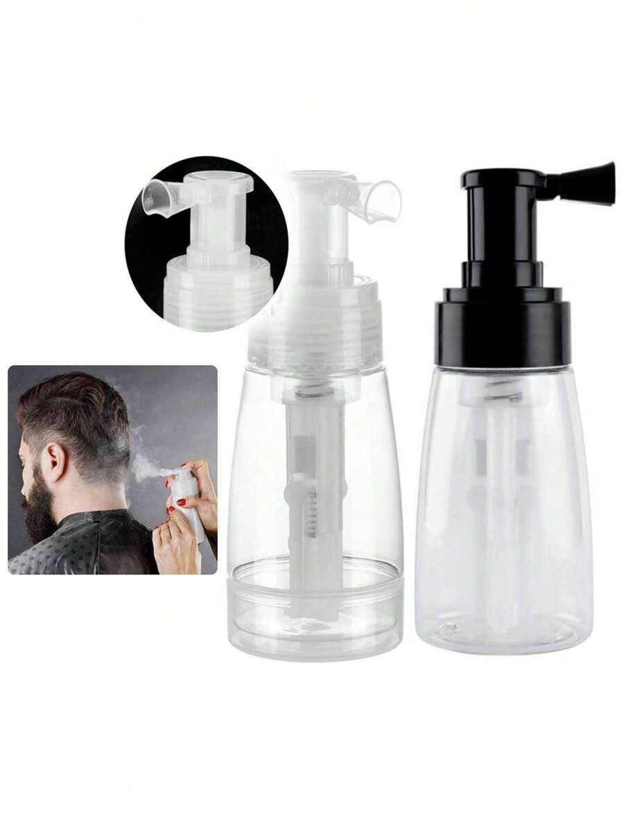 1 pieza Botella rociadora de polvo, dispensador de polvo de talco/polvo medicado, recipiente recargable para polvo suelto de maquillaje - Multicolor - Ver 1