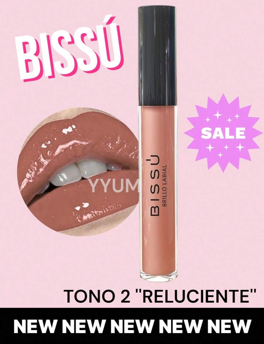 Bissu Lip Gloss New ORIGINAL - TONO 2 "RELUCIENTE" - View 1