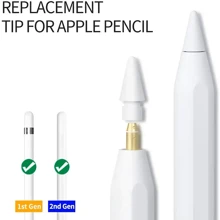 5/10/20pcs Replacement Tip Compatible With Apple Pencil 1st 2nd Generation Spare Tip Compatible With Apple Pencil Tip Gifts For Mother, Family, Friends, Birthday, Holiday Pen Accessories