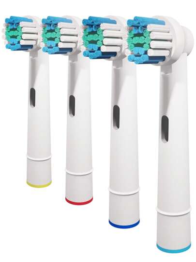 Compatible With Oral B Electric Toothbrush Replacement Toothbrush Brush Heads - Toothbrush Head Refills Fit For Oral B Pro, D, Genius And Smart Series Electric Toothbrushes