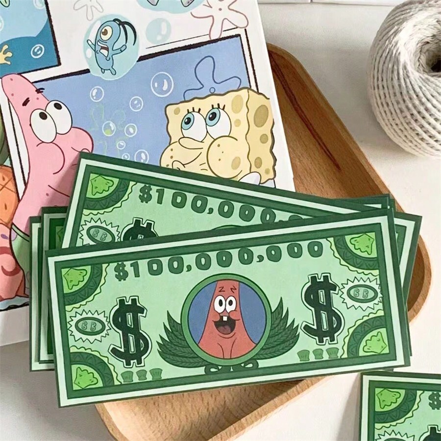 POTDEMIEL Crab Castle King Underwater World Squidward Money Comic Con