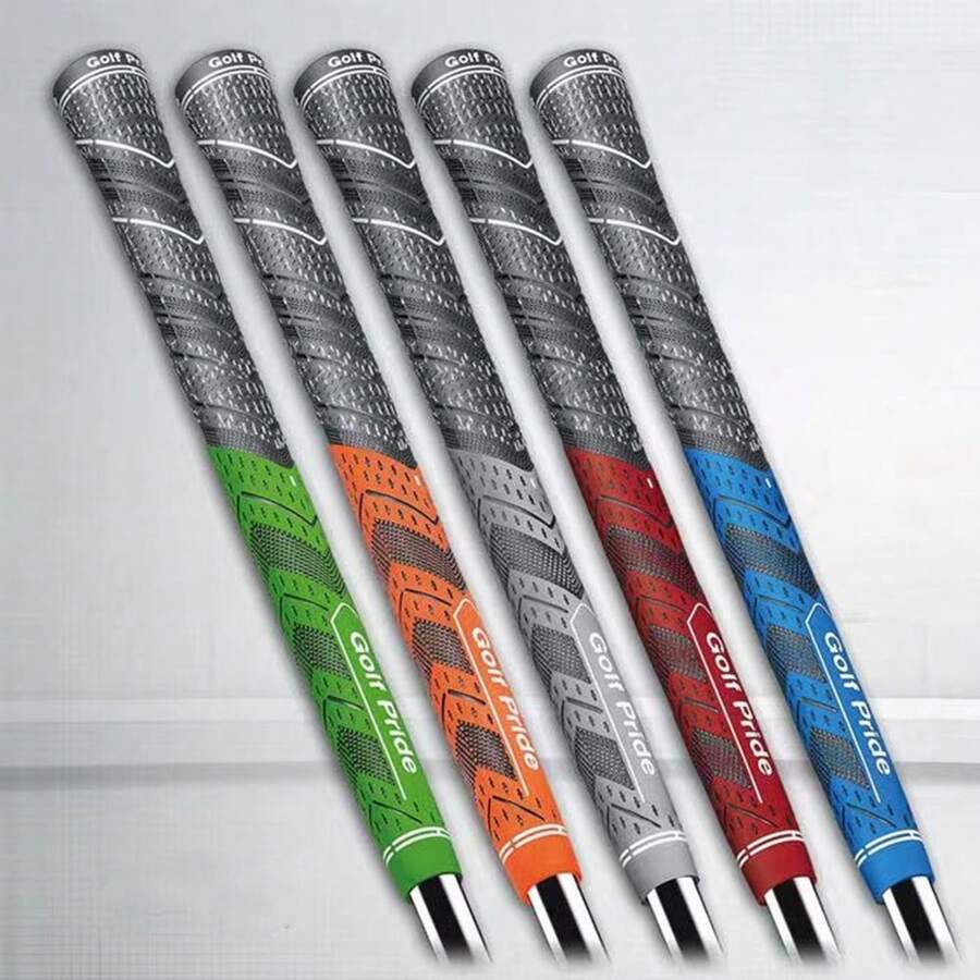 10 tay cầm gậy đánh golf hỗn hợp đa năng 4+, tiêu chuẩn/kích thước trung bình, chống chịu mọi thời tiết, lực kéo và phản hồi cao, chống trượt và độ ổn định cao. - Xám - Xem 1