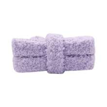 15mm Wide Flat Plush Towel Shoelaces Big Fat Fluffy Fuzzy Design Excellent Texture Softness Perfect For Boots Fashion Sneakers - 3992-purple - View 15