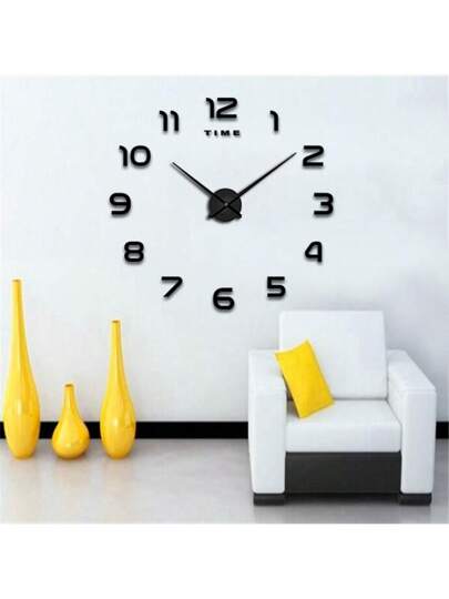 Moderne 16 35.4 51.18 Inch DIY Acrylic Wand Klok Large Silent Non Ticking Living Room, Bedroom, Minimalist Easy Installation, Perfect Home Office Room view 3