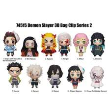 Aniplex 1 pezzo Aniplex  Serie 2 Sacchetto Mystery molletta Ufficiale Autorizzato, con un ciondolo casuale, Tanjiro con l'abito della Selezione Finale, Mini Nezuko, Kyojuro Tengen, regalo di Natale e Ognissanti