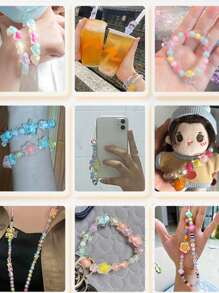 50 piezas de 10 mm Cuentas acrílicas mates en forma de pentágono con baño de oro, para manualidades de joyería - Surtido de cuentas de estrella cristalinas, adecuadas para pulseras, collares, correas de teléfono, llaveros