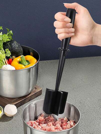 1pc Home Kitchen Meat Potato Salad Tomato Chopper Mincer Meat Masher