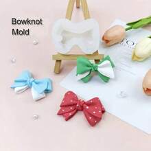 1/2 pièces Moule en silicone en forme de nœud papillon, parfait pour des projets de décoration créative, idéal pour la résine et l'argile polymère, savon, bougies parfumées, gypse, bijoux DIY, décorations, outils d'artisanat fait main, ajoute de l'élégance à la décoration de la maison, flexible et facile à utiliser, fournitures pour la fabrication de cadeaux pour mariage, remise de diplôme, anniversaire, fête, décoration