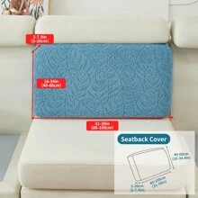 1 st Stretch Jacquard Sofahoes, Machinewasbaar, Anti-Kattenkrab, Meubelbeschermer Sofahoes, Moderne 3/4 Sofa + Chaise Lounge Kussenset Voor Slaapkamer, Kantoor, Woonkamer