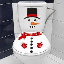 Christmas Snowman Decals Stickers,DIY Christmas Refrigerator Magnets,Self-Adhesive Snowman Fridge Stickers,Xmas Window Stickers,Snowman Decoration,Christmas Decoration For Door,Wall,Toilet,Window