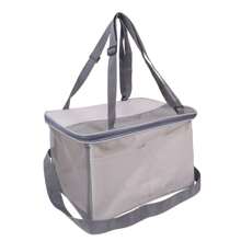 1pc Pet Car Carrier Bag, Fashionable Cat Bag, Portable Foldable Pet Car Seat Carrier