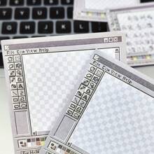 5 件 * 250 页灵感艺术便笺本 - 生动的方形笔记本、素描本贴纸，非常适合艺术家、设计师和工匠，适合素描、绘画和创意表达