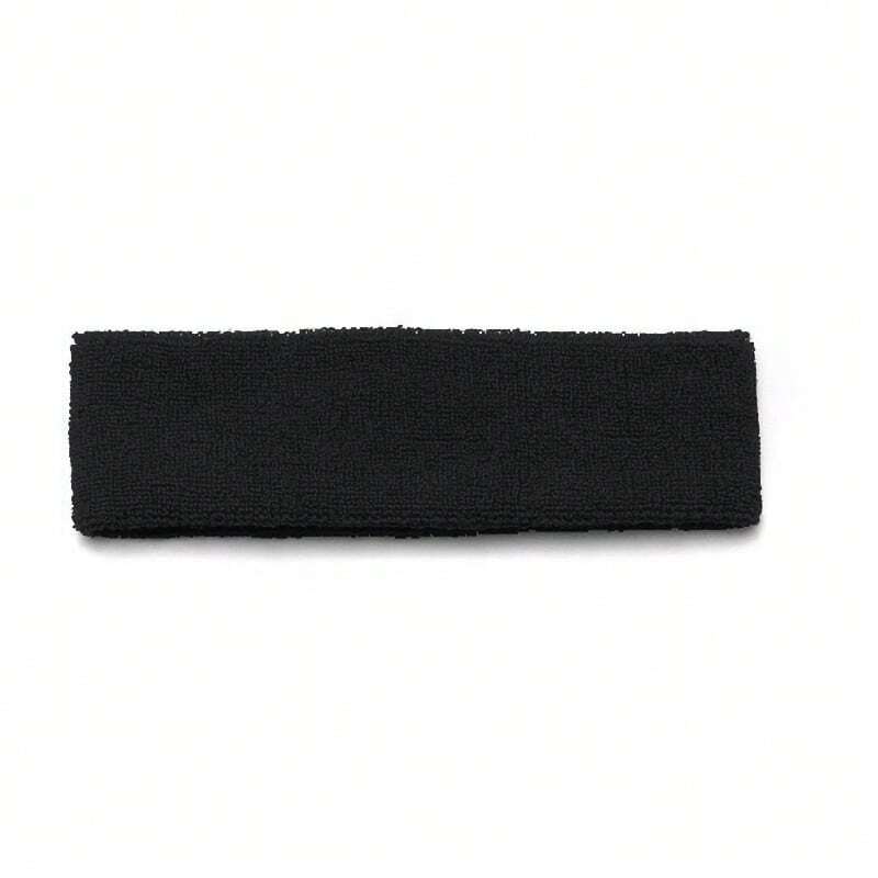 Pack Of 6 Stretchy Athletic Sport Headbands Sweatbands For Yoga Fitness Dance - Black - View 1