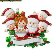 2 đồ trang trí treo bằng nhựa hình ông già Noel, hoàn hảo để trang trí cây thông Noel - Nhiều màu - Xem 15