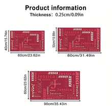 1pc Silica Gel Anti-Slip Bath Mat, Super Absorbent Quick Dry Soft Shower Rug, Machine Washable, Suitable For Bathroom & Bedroom, Home Bathroom Carpet, Kitchen & Laundry Rug, Bathroom Quick Dry Foot Mat, Shower Tub Outdoor Doormat, Vanity Mat, Entryway Mat, Bathtub Mat, Anti-Slip & Durable, Shower Room Accessories, Toilet Mat, Home Decor Carpet - Style D - View 5