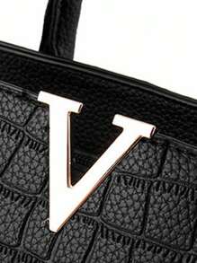 女士 PU 皮革复古斜挎包、流苏装饰手提包、大容量单肩包、女士仿皮包、鳄鱼纹大容量手提包、女士办公和工作包 - 母亲节送给妈妈的礼物、最佳母亲节礼物创意、母亲节礼物、妈妈礼物、妈妈必备品、外出妈妈包、女士办公包和商务休闲包，非常适合办公室、商务和工作 - 彩色 - 查看 9