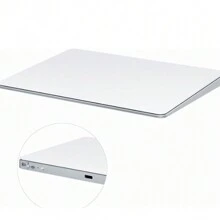 JOMAA Ratón inalámbrico con touchpad multifunción recargable de Bluetooth tri-modal de la marca JOMAA, compatible con Win8/10/11, MacOS 10.11 e iOS 13.4 (o versiones posteriores), portátil y delgado con gestos inalámbricos