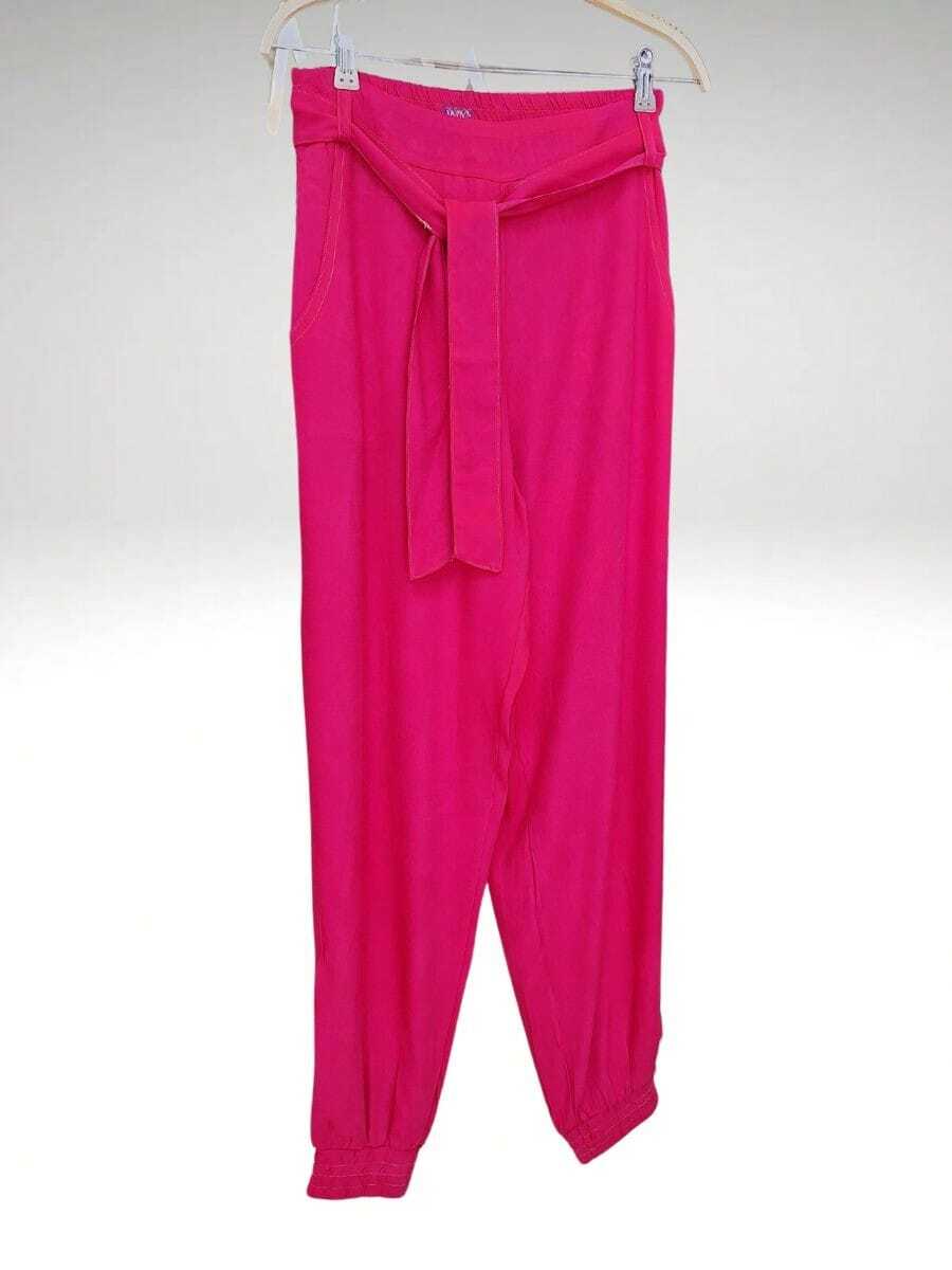 WX - Viscose Sweatpants - Màu Hồng Tươi - Xem 1