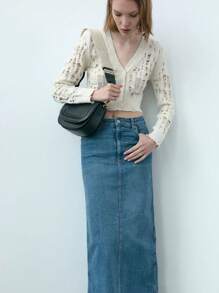 Bolso bandolera de mujer estilo silla de montar, bolso de hombro con correa ancha ajustable, nueva llegada 2025