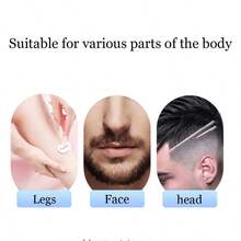 Maquinilla de afeitar manual para hombres, cuchillas reemplazables de 6 capas, maquinillas de afeitar manuales para hombres y mujeres, herramientas de afeitado, artículos esenciales de viaje, regalos navideños para hombres