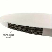 12 英寸/30.5 厘米专业蛋糕鼓用于蛋糕装饰：1.2 厘米厚的坚固蛋糕板，食品安全纸质材料 - 彩色 - 查看 7