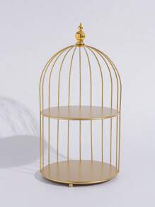 Multi-Layer Gold Tabletop Storage Rack For Collectibles, Cosmetics, Jewelry, Perfume