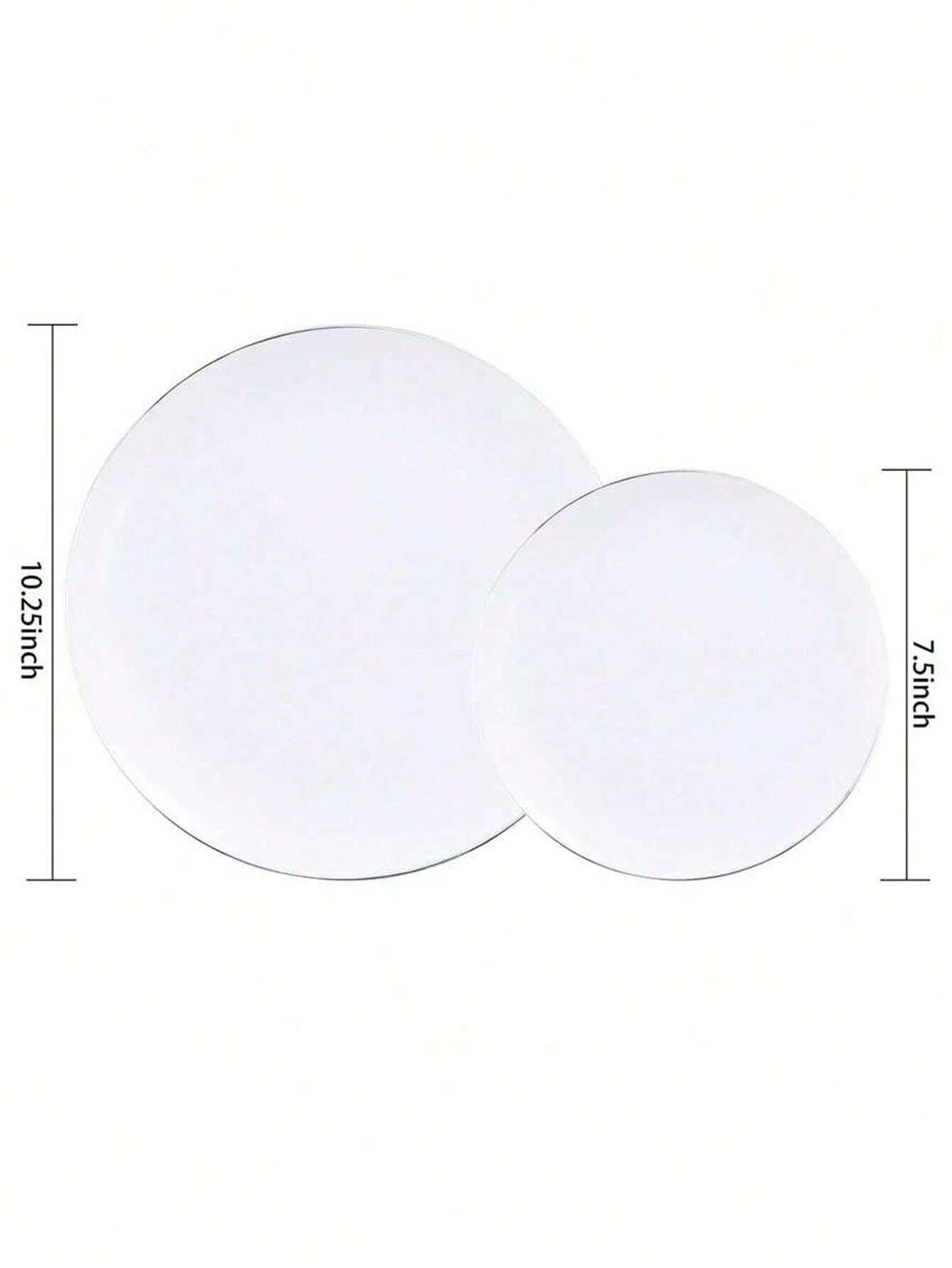 Set Couvert 24 Paquets Assiettes De Baseball 9 Pouces Et 7 Pouces Rondes Assiettes En Papier Sur Le Thème De Baseball Assiettes À Dîner De Baseball Pour Baseball Fête Couverts de Table
