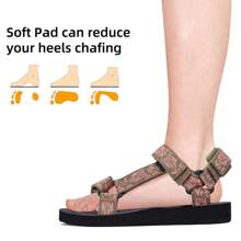 Women's Original Sports Fashion Sandals Hiking Sandals With Arch Support Yoga Mat Insole Outdoor Beach River Hiking Sandals - 粉色 - 查看 3