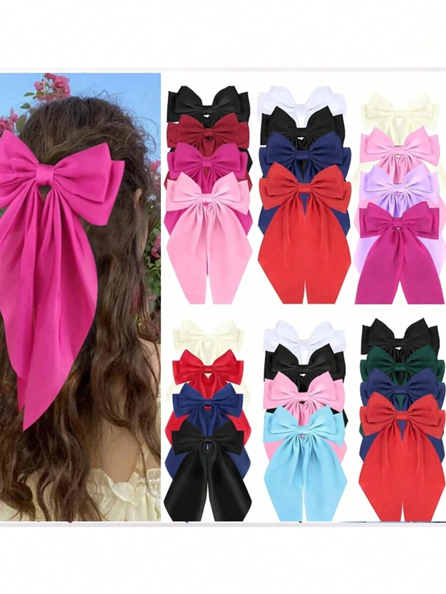 Kẹp tóc bướm đơn giản và cao cấp, 10 kẹp tóc cuộn, phù hợp với trang phục hàng ngày, phụ kiện tóc phù hợp, quà tặng năm mới, phụ kiện tóc thiết yếu cho du lịch hàng ngày, quà tặng giáng sinh, kẹp tóc để gửi và nhận, kẹp tóc - Nhiều màu - Xem 1