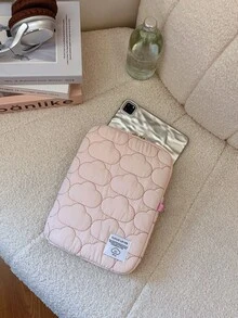 1 Túi đựng máy tính xách tay họa tiết đám mây dễ thương màu hồng mềm mại dành cho học sinh 11 inch/13 inch/14 inch Túi đựng máy tính bảo vệ Túi đựng hồ sơ Túi đựng máy tính xách tay Túi đựng máy tính 11 13 14 inch Túi đựng bàn di động cho máy Mac Book dành cho bé gái & thiếu nữ & sinh viên đại học Túi đựng máy tính bảng 9-15 inch Tương thích với Ipad Air 4 5 Pro 11 Mini 5 6 Túi đựng iPad chống sốc - Hồng - Xem 10