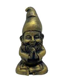 Resin Gnome 7 Cm Home And Garden Decoration - 銅色 - 查看 3
