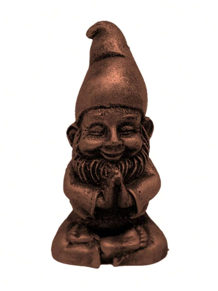 Resin Gnome 7 Cm Home And Garden Decoration - 銅色 - 查看 1