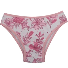 Kit 10 Children's Panties 100% Cotton Children's Panties Kit For Girls - 彩色 - 查看 4