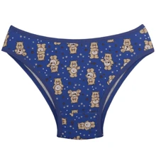 Kit 10 Children's Panties 100% Cotton Children's Panties Kit For Girls - 彩色 - 查看 2
