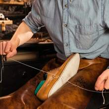 1 rolka (50M lub 300M) Mocna nylonowa skóra Woskowana nić do szycia do naprawy obuwia Narzędzie do szycia ręcznego