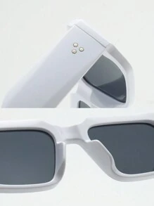 1 pièce Lunettes de mode minimaliste de haute qualité à monture carrée et épaisse pour hommes, convient pour la conduite, les voyages, les loisirs, les sports de plein air, la décoration quotidienne