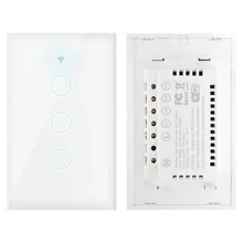 Smart Switch 3 Buttons Touch Screen - Multicolor - View 2