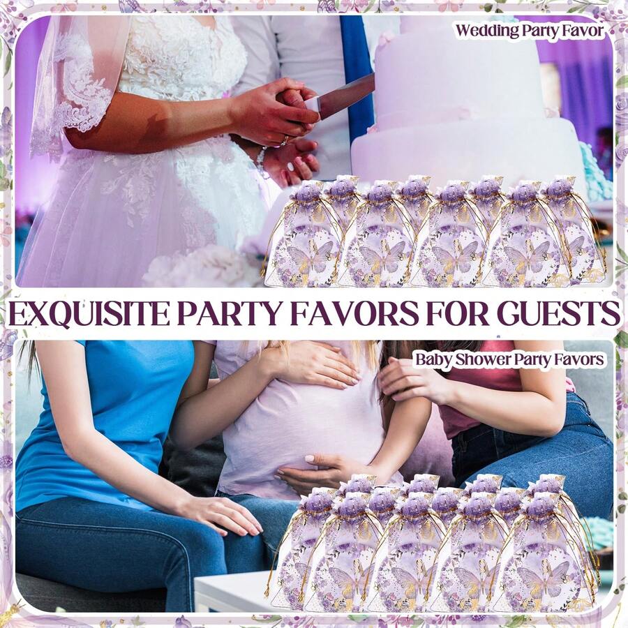 10 Sets Shower Favors For Adults Compact Mirrors Bulk With 10 Pcs Thank