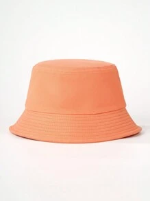 1 件男女通用纯色平顶渔夫帽，透气防晒，多功能，适合户外休闲，新品男士遮阳帽夏季帽子，适合徒步旅行和钓鱼等夏季户外活动 - 純色 - 查看 11