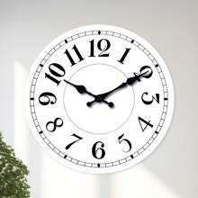 1pc Modern Minimalist Wooden Wall Clock, Silent Non-Ticking Clock Suitable For Living Room, Bedroom, Kitchen, Office, Home Decor, Birthday Gift - 10 Inch, 12 Inch, 14 Inch, 16 Inch (No Battery Included),Home Decor ,Room Decor Gifts Graduation