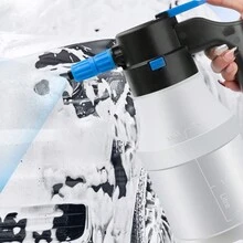 Máy phun bọt điện 1,5L Máy phun bọt áp suất cao rửa xe Máy phun tuyết không dây sạc lại Súng phun bọt rửa xe Dụng cụ rửa xe ô tô & xe máy Dụng cụ vệ sinh - trắng - Xem 4