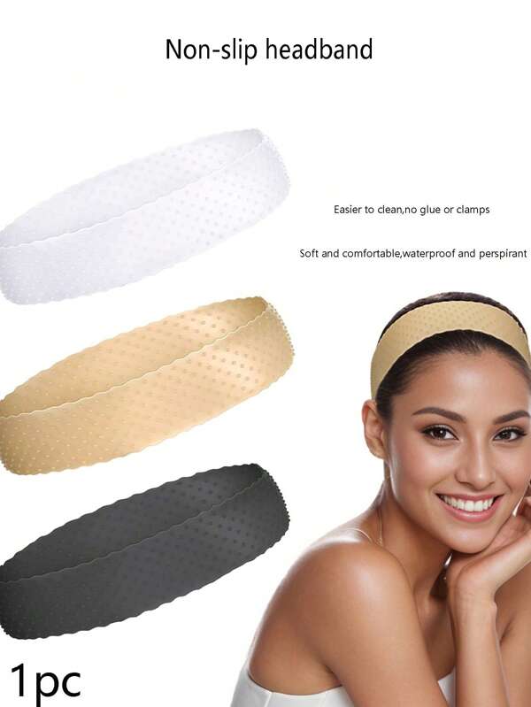 1pc Silicone Headband, Anti-Slip, Non-Falling, Silicone Wig Headband, Wig Headband